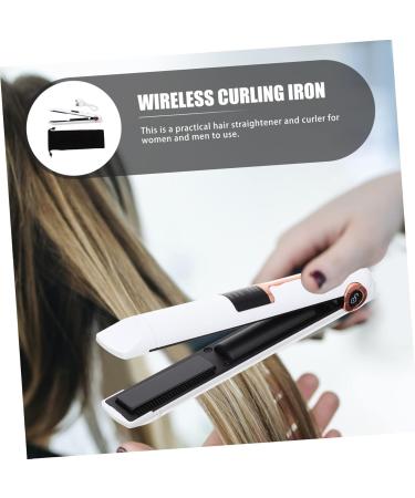 OHPHCALL Curling Iron Curly Irons for Hair Professional Cordless Hair Curler Power Tools Abs White 21X4X3.5CM White - Buy Online on GoSupps.com