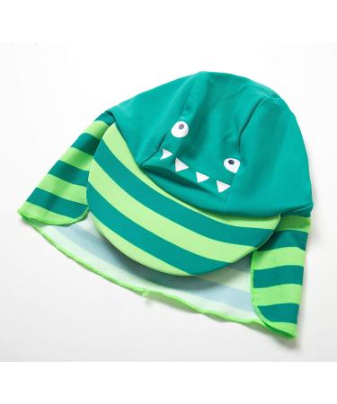 Bonverano Baby Boys Swimsuit 12-18 Months - Green Dinosaur Long-Sleeve One Piece Swimwear | UPF 50+ Sun Protection - Buy Online on GoSupps.com