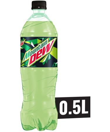Buy Mountain Dew Regular - Caffeinated Lemonade Drink (6 x 0.5L) | Authentic USA Flavor - International Shipping Available - Buy Online on GoSupps.com
