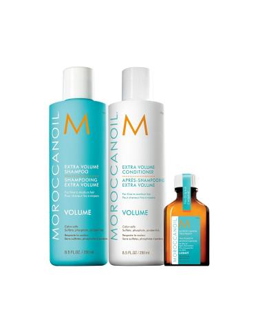 Moroccanoil Volume Haircare Set - Nourish Enhance & Elevate Your Hair | Free International Shipping - Buy Online on GoSupps.com