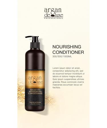  Generisch Argan Oil Conditioner 500ml - Pure Argan Oil Hydrating Treatment - Anti Frizz Shine Repair for Dry & Damaged Hair - For All Hair Types - Buy Online on GoSupps.com