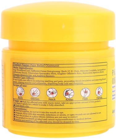 Pain-Relieving Cream - Effective Joint Pain Ointment for Muscle Strain & Discomfort (0.71 oz) - Buy Online on GoSupps.com