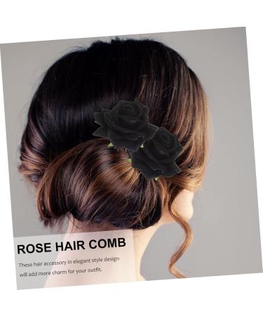 FOMIYES 3 Sets Rose Hair Clip Flower Hair Clips for Women Rose Flower Hair Pin Rose Clips for Hair Wedding Hair Comb Bridal Accesorios Para Mujer Wedding Headdress Abs Fabric - Buy Online on GoSupps.com