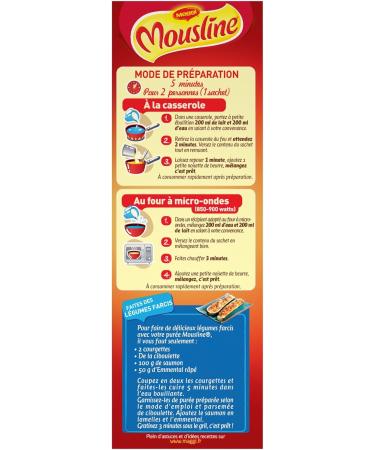 Maggi Mousline Plain Potato Puree (3 Sachets) 195g - Buy Online on GoSupps.com