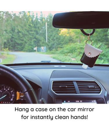 Hand Sanitizer Holder Keychain - 2 Pack Clip On Case for Travel Size 2oz Bottles - Perfect Stocking Stuffers - Buy Online on GoSupps.com