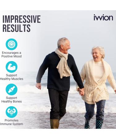 ivvion Preservative-Free Vitamin D3 4000 IU (100 g) Softgel 1 Year Supply High Strength Cholecalciferol | Gluten Free Non-GMO | Supports Immune System Bones Teeth & Muscles | UK Made 365 Count - Buy Online on GoSupps.com