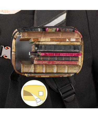 Vintage Book Pill Case | Weekly Medicine Organizer with Travel Bag | 7-Day Vitamin Supplement Box for Fish Oil & More - International Shipping Available - Buy Online on GoSupps.com