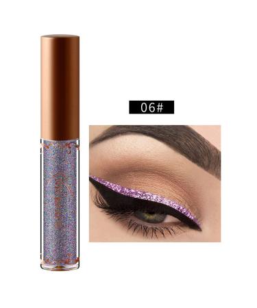 Vibrant Eye Makeup Liquid - 12 Colors of Diamond Glitter & Metallic Eyeliners | International Shipping - Buy Online on GoSupps.com