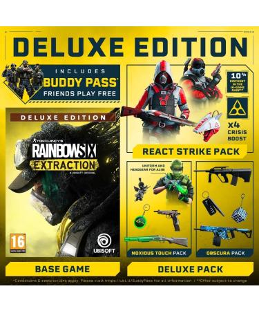 Tom Clancy's Rainbow Six Extraction Deluxe Edition (Xbox One/ Series X) (Xbox Series X) Xbox One/Series X Deluxe Edition - Buy Online on GoSupps.com
