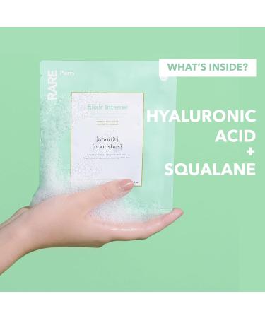 Elixir Intense Nourishing Facial Mask - Hydrating Sheet Mask with Hyaluronic Acid & Squalane - Firming & Revitalizing - Made in France - 1 Sheet - Buy Online on GoSupps.com