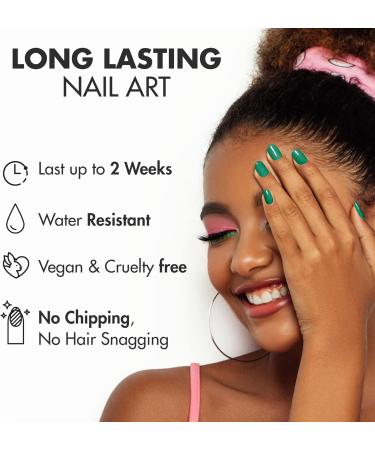 MOYOU LONDON Semi-Cured UV Gel Strips - 20 Salon Quality Nail Foils - Perfect for DIY Manicure - Toucan Do It | International Shipping Available - Buy Online on GoSupps.com