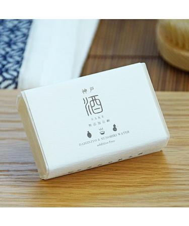IPPINKA Sake Soap | All Natural Vegan Cold Process Bar | 3.17 oz | Made in Japan - Best for Skin Care - Buy Online on GoSupps.com