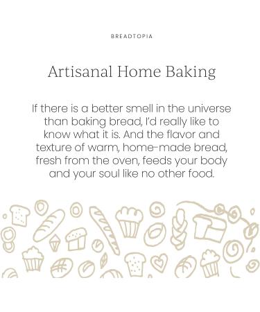 Breadtopia Sourdough Starter (Dry) - Organic & Non-GMO | Easy Instructions | Homemade Sourdough Bread - Buy Online on GoSupps.com