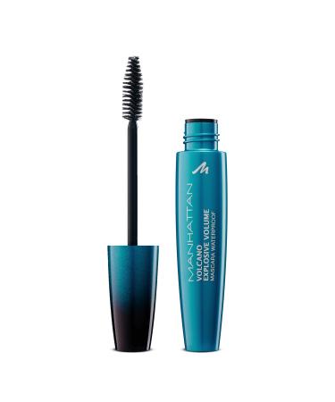 Manhattan Volcano Mascara Waterproof waterproof mascara for unbeatable volume and maximum color definition of the eyelashes color black 1010n 1 x 10ml Waterproof Black Mascara Waterproof 1010n - Buy Online on GoSupps.com