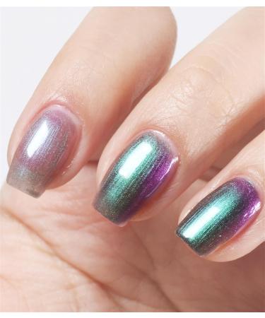 EONFAVE Holographic Nail Varnish - Chrome Nail Polish - White Shimmer Glitter Polish -Holographic Nail Varnish - Non Toxic Water Based Formula Glitter Nail Varnish - Long Lasting Women Girl Holographic Sliver - Buy Online on GoSupps.com