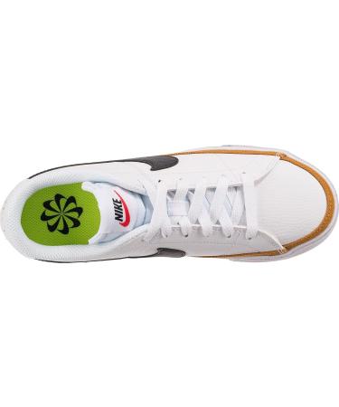 NIKE Women's Court Legacy Next Nature Sneakers - 40 EU - White Black Desert Ochre Team Orange - International Shipping Available - Buy Online on GoSupps.com