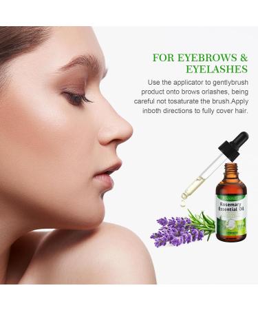 Organic Rosemary Essential Oil for Hair Growth & Skin Care - 4.04 fl oz | Strengthening Hair & Eyelash Oil - Buy Online on GoSupps.com