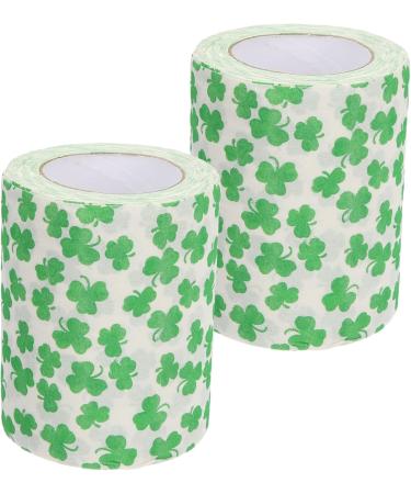 Tissue Paper 4 Rolls Paper Supple Day Toilet St Patricks Bathroom Kitchen Bath Tissue Napkin Printing Printed Pattern Strong Napkins Family Household Bathroom Napkins/142 4 Count (Pack of 1) As Shownx2pcs - Buy Online on GoSupps.com