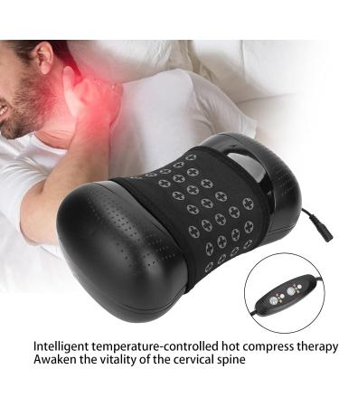 XHTLLO Cervical Neck Traction Pillow - Hot Compress & Heat Support for Pain Relief - Comfortable Nursing Pillow for Travel & Home Use - Buy Online on GoSupps.com