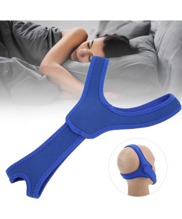 Adjustable V-Face Splicing Chin Correction Belt for Sleep - Blue | Bedroom Apartment | Men and Women - Buy Online on GoSupps.com