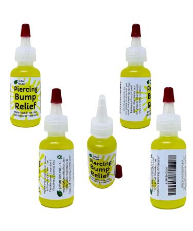 Urban ReLeaf Piercing Bump Relief Set | Keloid Treatment & Sea Salt Solution - Made Fresh in USA - Buy Online on GoSupps.com