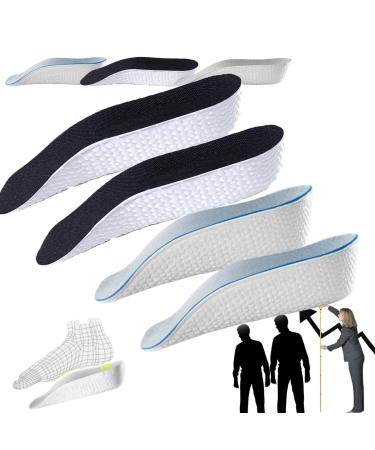 Orthopedic High Pads 2.0 Height-Lifting Insoles 2024 Orthopedic High Pads 1.0 (Blue+Black 0.59in) Blue+black 0.59in