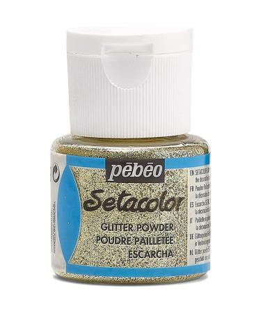PÉBÉO Auxiliary Setacolor 1 Bottle Gold Glitter Powder 10 g