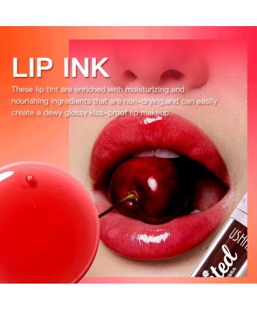 Lip Stain Set - Mini Multi-Use Liquid Lipstick - 3 Colors - High Pigment - Non-Sticky Finish - Lightweight Lip Gloss - Moisturizing and Smooth - Buy Online on GoSupps.com