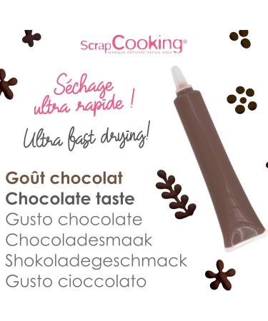 SCRAP COOKING - Stylo Choco Marron Chocolat - Crayon Alimentaire P tisserie 25 g - Stylo D coratif Comestible - crire & Dessiner sur Desserts G teaux & Biscuits No l Anniversaire - 6801 - Buy Online on GoSupps.com