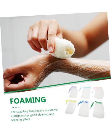  MERRYHAPY MERRYHAPY Pack of 20 Mesh Bags for Foaming Scrub for Skin Massage and Bath - Buy Online on GoSupps.com