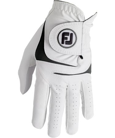 Buy FootJoy Men's Weathersof Golf Gloves - White | Best International Shipping - Buy Online on GoSupps.com