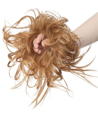 Fashion Tousled Scrunchie Hair Extensions in Coffee Brown - Instant Ponytail Wig - Buy Online on GoSupps.com