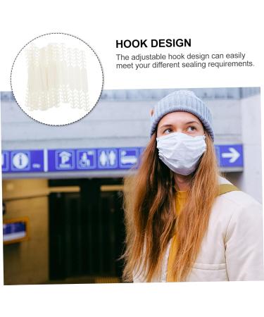 Buy Healvian Protective Mask Clips - 20 Pack Masking Hooks for Comfortable Earring-Free Wear - Ideal Mask Fastening Solution - Buy Online on GoSupps.com