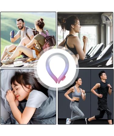 Portable Neck Cooler | Personal Cooling Tube for Hot Weather | Wearable Ice Cooling Neck Tubes Hands- Neck Bands Coolers Ice Rings Neck Coolers for Hot Weather Apujent Hot Pink - Buy Online on GoSupps.com