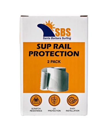 SBS Stand Up Paddle Board Rail Savers (Jumbo 83" x 3.5") - Clear SUP Protection