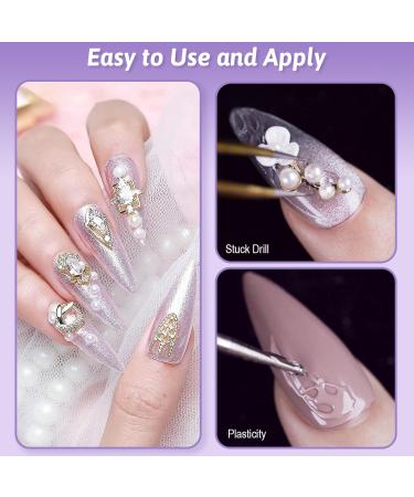 Buy Nail Art Strass Glue Gel 30g | Professional UV Adhesive for Gems & DIY Manicures - Buy Online on GoSupps.com