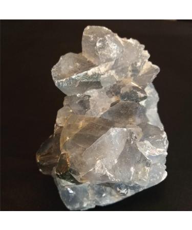 Natural Crystal Rough 100-1000g/pc Natural Blue Celestite Crystal Cluster Specimen Stones for Teaching Dream Home Decor (Size : 600g) - Buy Online on GoSupps.com