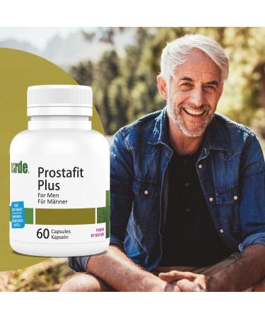 Virte Prostafit Plus: Premium Palmetto Muira Puama Ginseng & Ginkgo Biloba Extract for Men's Health - Boost Vitality & Well-Being - Buy Online on GoSupps.com