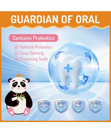 Kids Oral Spray Toddler Toothpaste Helper for Cavity Prevention and Fresh Breath Children Anticavity with Fluoride Free for Newborn to Preschoolers Kid's Mouth Spray (Orange-2P) - Buy Online on GoSupps.com