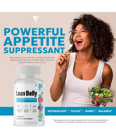 Ikara Lean Belly Powder Weight Loss Pills Supplement - Leanbelly Advanced Formula Superfood Beauty Blend (60 Capsules) - Buy Online on GoSupps.com
