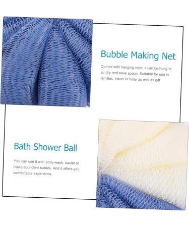 Buy Angoily 8 Pcs Bath Ball Set - Exfoliating Flower Shower Scrubber for Soft Skin | International Shipping Available - Buy Online on GoSupps.com