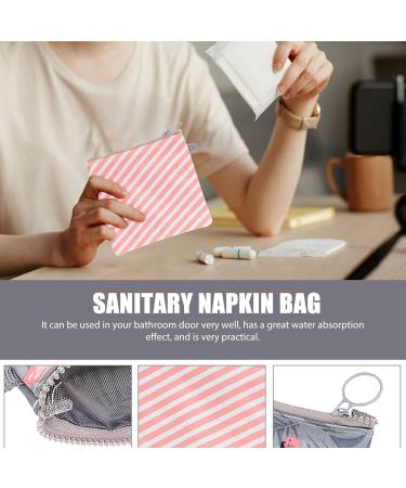 Milists 4-Piece Pad Holder Set | Travel Storage Bags for Women's Period Hygiene Sanitary Napkin Organizer & Cosmetic Bag - Dustproof & Convenient - Buy Online on GoSupps.com