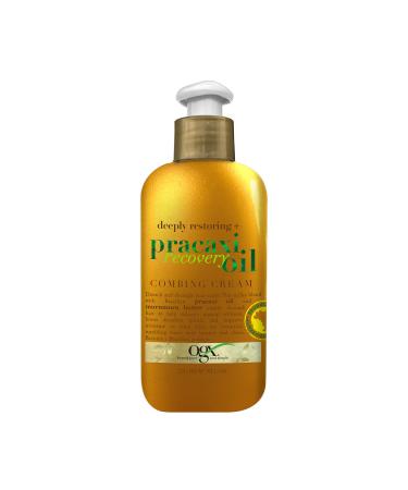 OGX Deeply Restoring + Pracaxi Recovery Oil AntiFrizz LeaveIn Combing Cream with Murumuru Butter SulfateFree Surfactants Conditioning Hair Treatment to Detangle Style Mint  8 Fl Oz - Buy Online on GoSupps.com