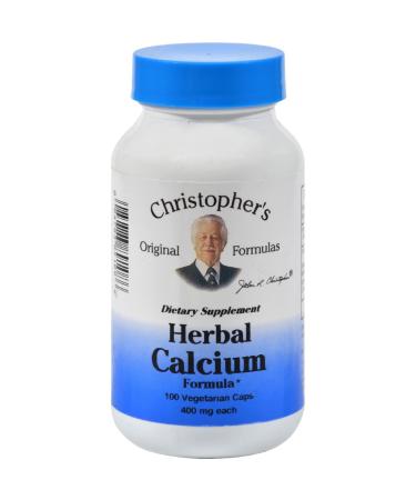 Christopher's Original Formulas Herbal Calcium Formula 425 mg 100 Vegetarian Caps