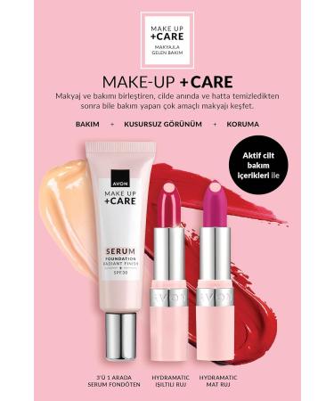  Avon AVON 3-in-1 Serum Base - Shade 245N (Natural Beige) - SPF 30 - Contains Active Illuminators Vitamin C Vitamin E & Antioxidants - Lightweight to Medium Modular Coverage - - Buy Online on GoSupps.com