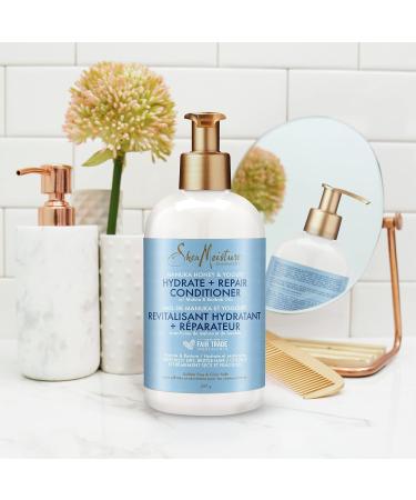 Shea Moisture Hydrate & Repair Sulfate Free Conditioner for extremely dry brittle hair Manuka Honey & Yogurt hydrate & restore 384 g - Buy Online on GoSupps.com