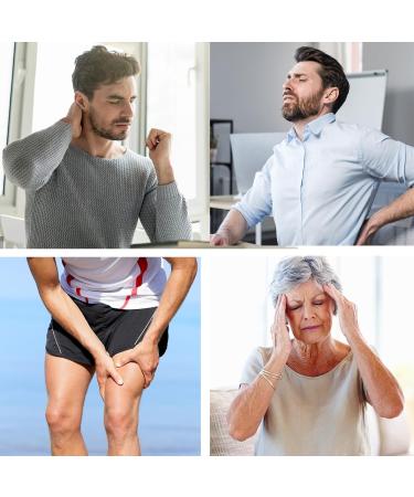 Tens Unit Muscle Stimulator - Portable Pain Relief Device | FSA HSA Eligible | Mini Massager for Back Neck & Cramps Relief - Buy Online on GoSupps.com