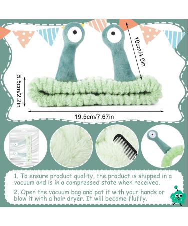 Molain Cartoon Coral Face Washing Headband - Cute Fleece Elastic Hair Accessories for Women | Spa Beauty and Skin Care - Buy Online on GoSupps.com