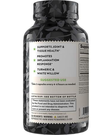 Crystal Star Inflama Relief - 60 Vegetarian Capsules for Natural Pain Relief - Buy Online on GoSupps.com