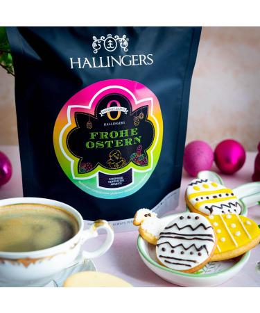 Hallingers No.O Happy Easter - Gourmet Coffee for Easter Baskets | Perfect Mother's Day & Father's Day Gifts | New Home Recovery Treats - Buy Online on GoSupps.com